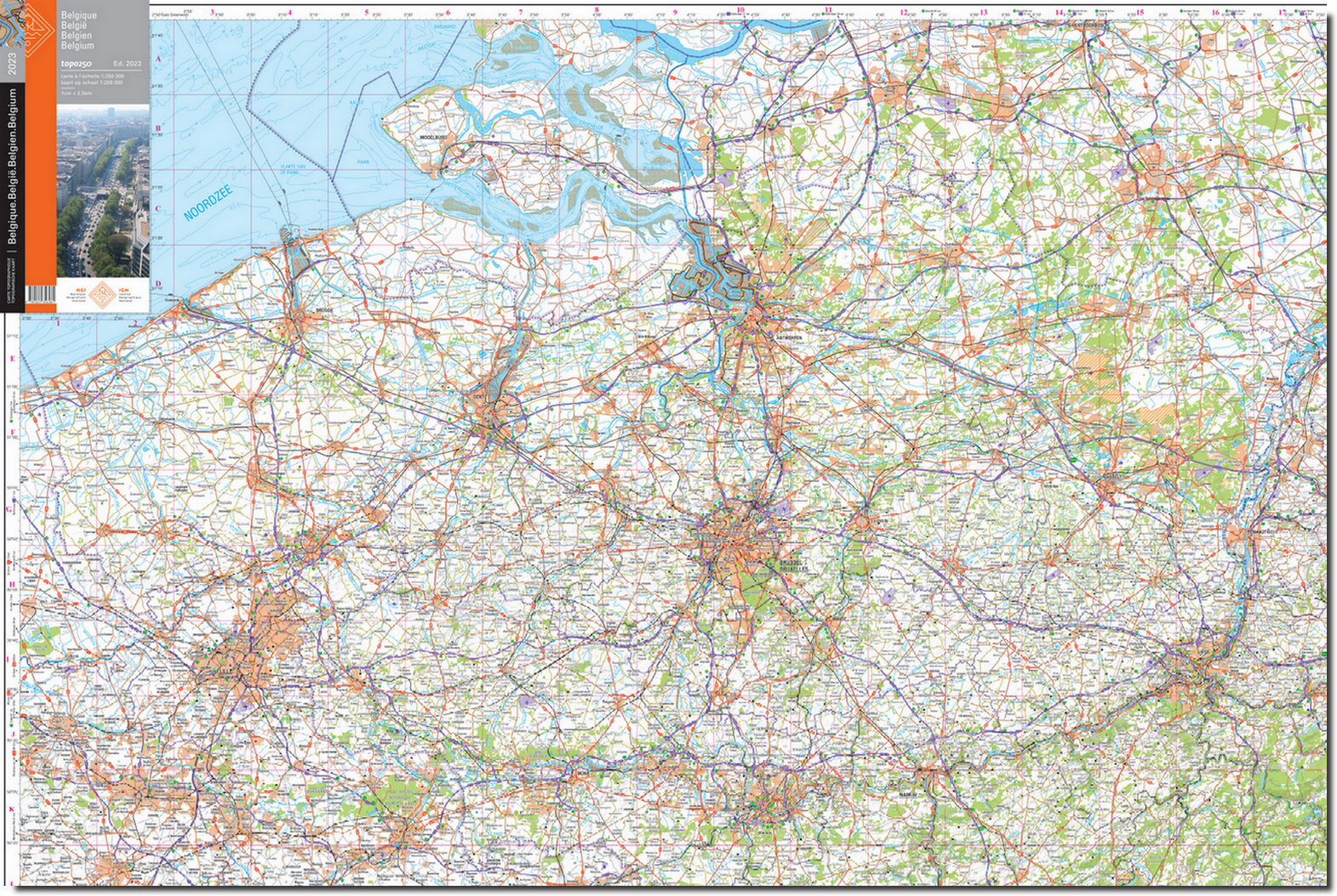 Topografische kaarten